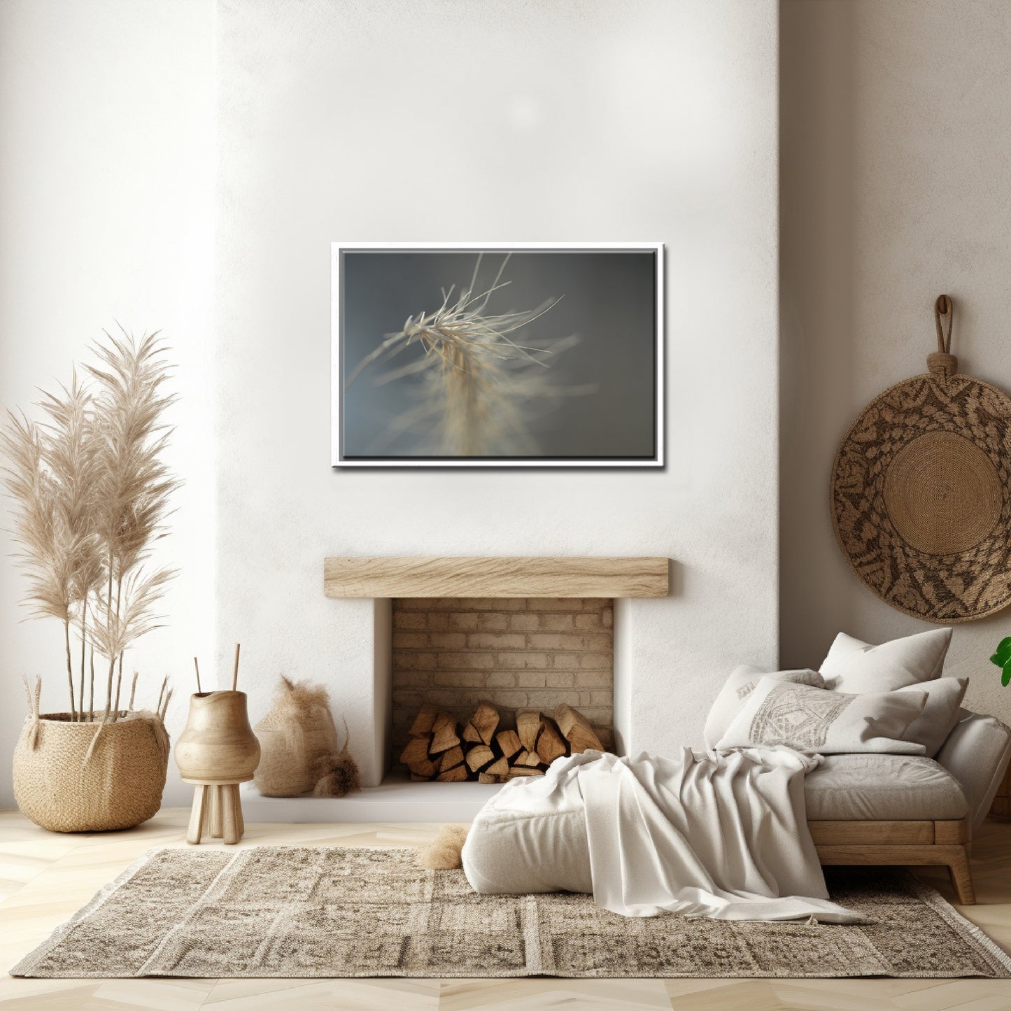 Dried Grass as Art-Fine Art Photography-Macro of Dried Grass