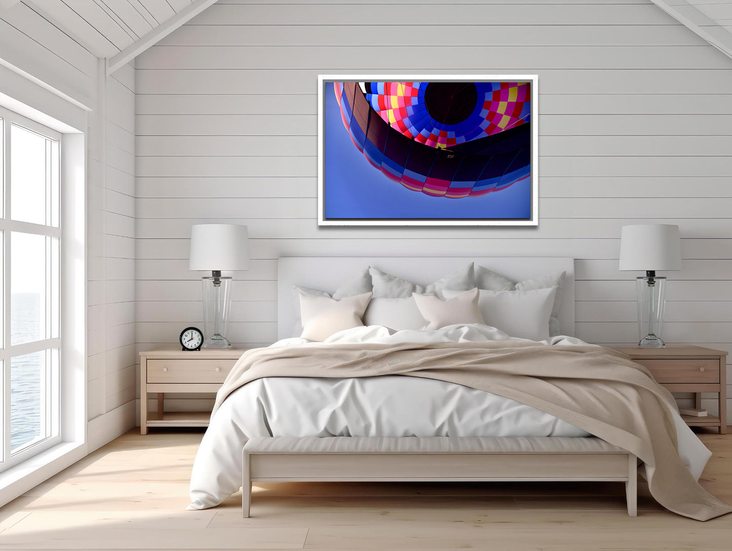 A Mile High-Hot Air Balloon-Fine Art Photography-Framed Image