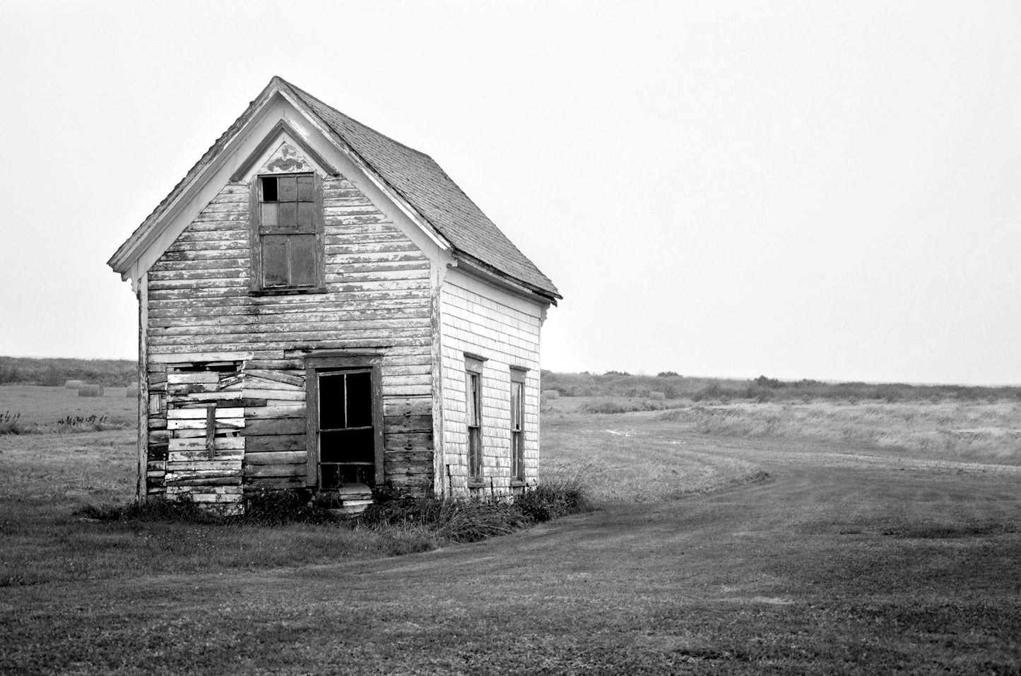 Old abandoned wooden home in Canada. Fine Art Photography. Kristen Olivares