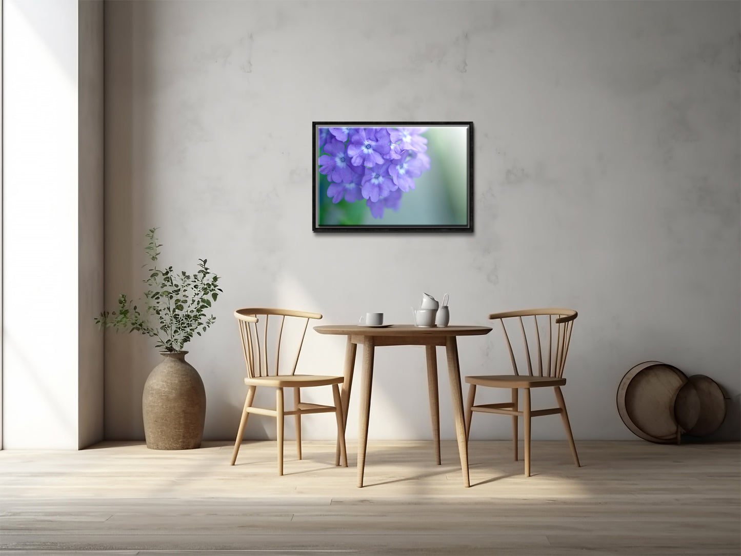 Peeking Purple Petals-Fine Art Photography-Bright Purple Phlox Flowers
