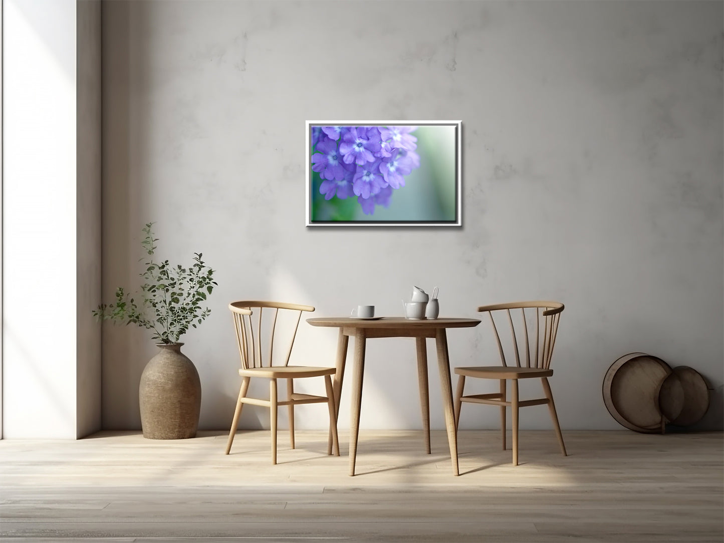 Peeking Purple Petals-Fine Art Photography-Bright Purple Phlox Flowers