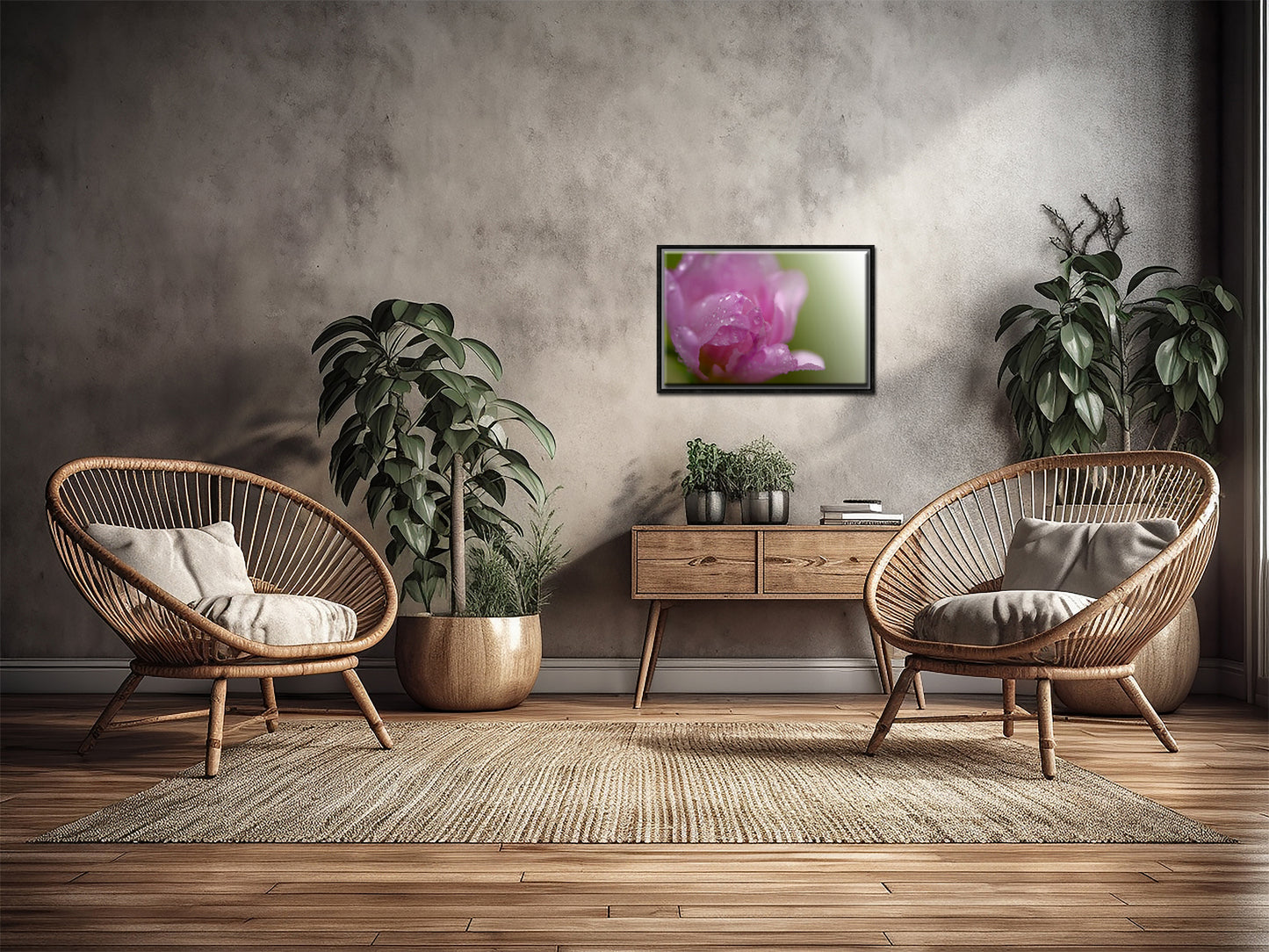 Raindrops of the Petals-Fine Art Photography-Peony Flower After the Rain
