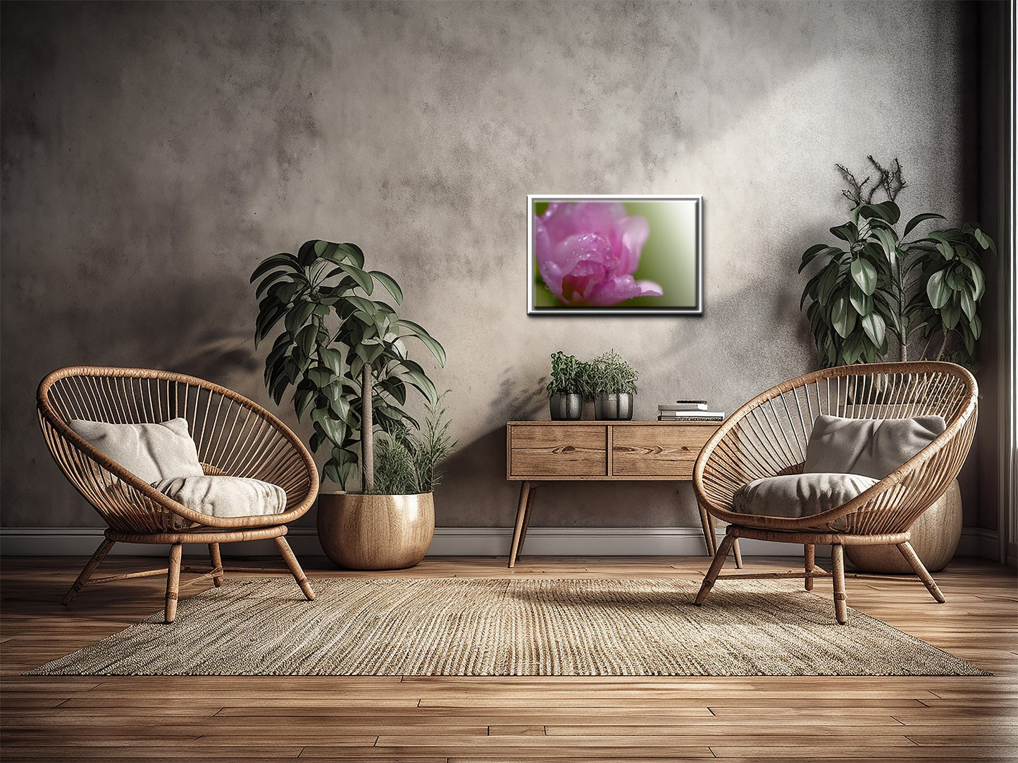Raindrops of the Petals-Fine Art Photography-Peony Flower After the Rain