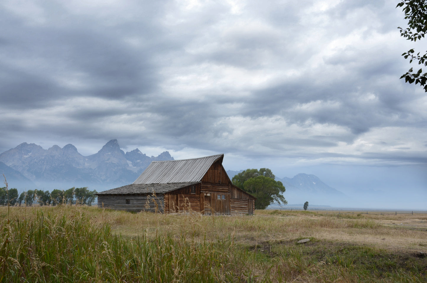 John Moulton barn in the Grand Tetons. Fine Art Photography. Kristen Olivares.