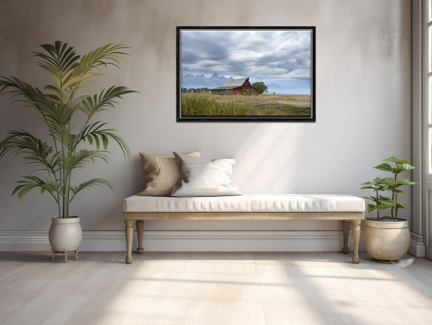 The Moulton Barn Among the Tetons-Fine Art Photography-Grand Tetons-John Moulton Barns