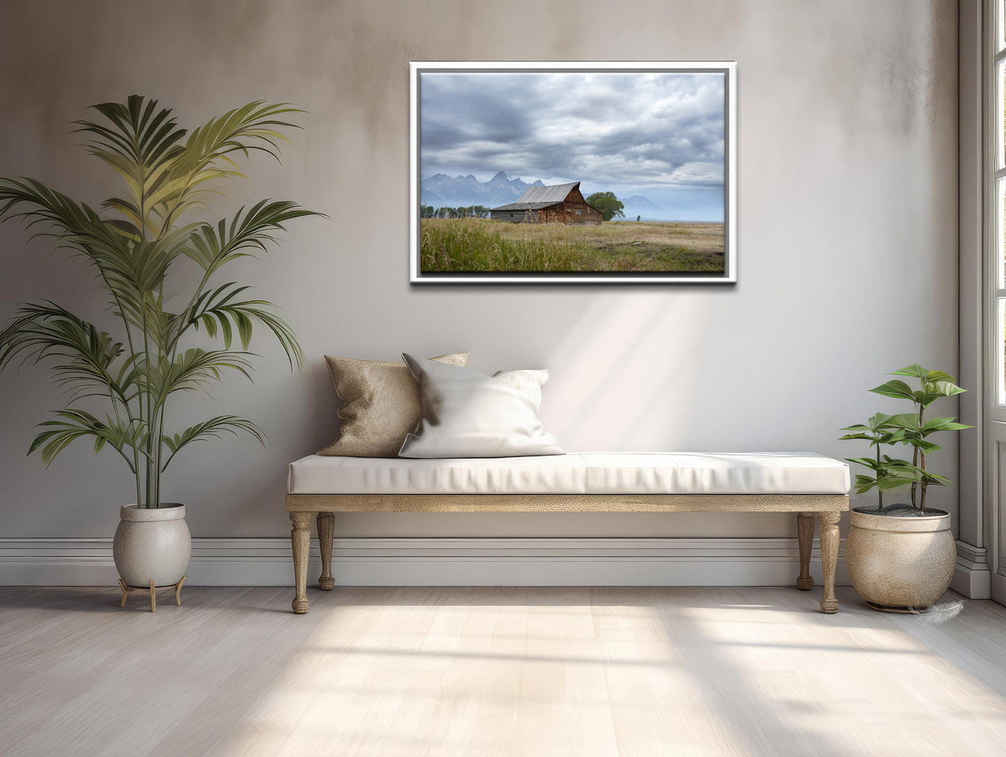 The Moulton Barn Among the Tetons-Fine Art Photography-Grand Tetons-John Moulton Barns