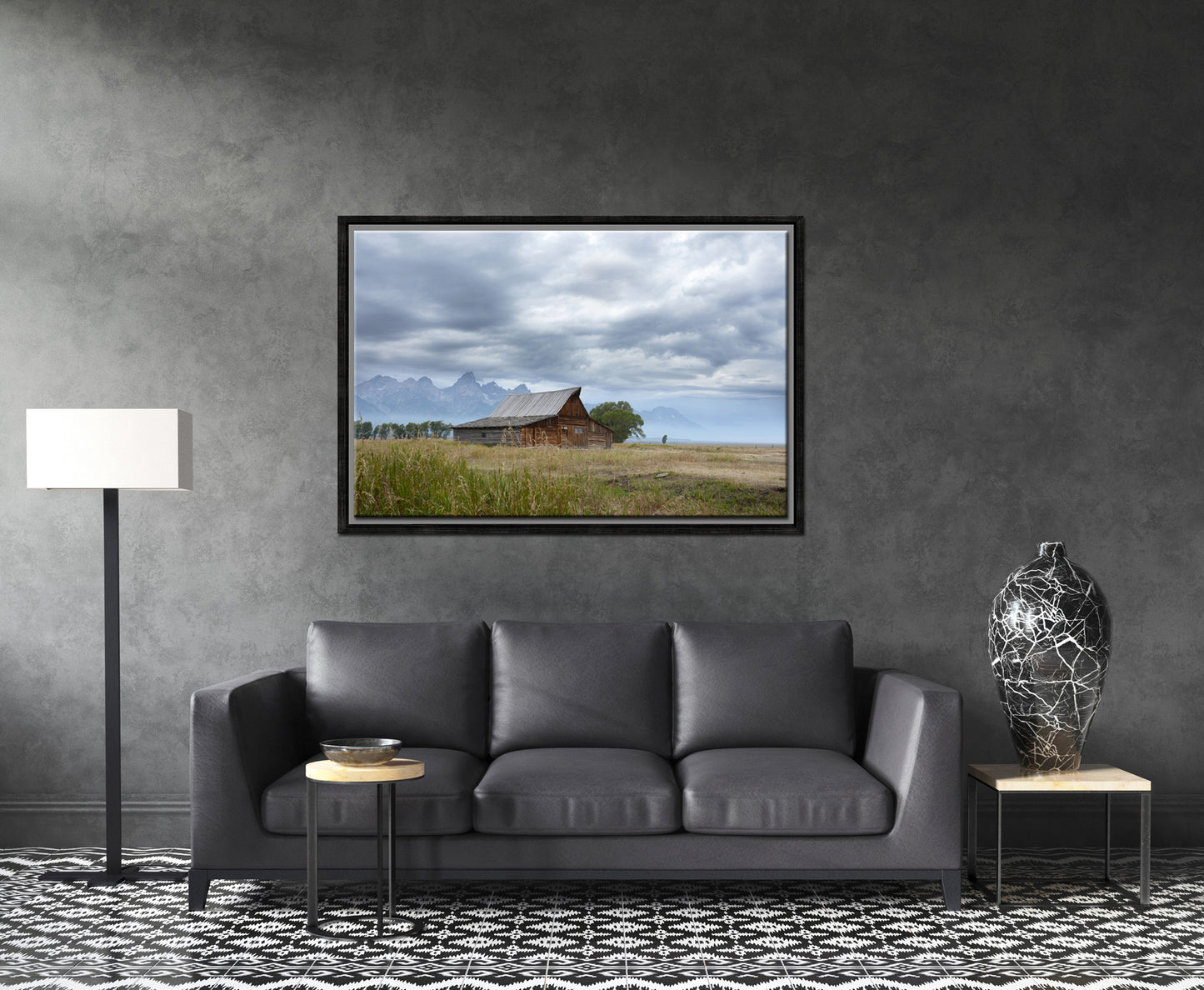 The Moulton Barn Among the Tetons-Fine Art Photography-Grand Tetons-John Moulton Barns