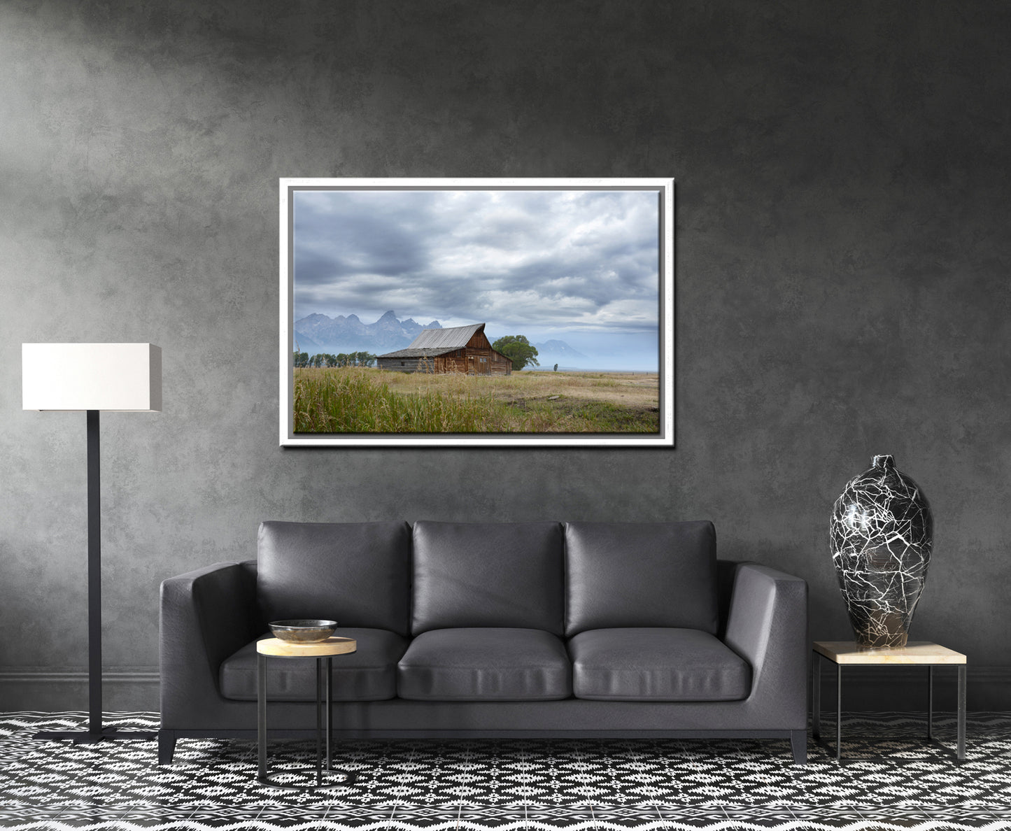 The Moulton Barn Among the Tetons-Fine Art Photography-Grand Tetons-John Moulton Barns
