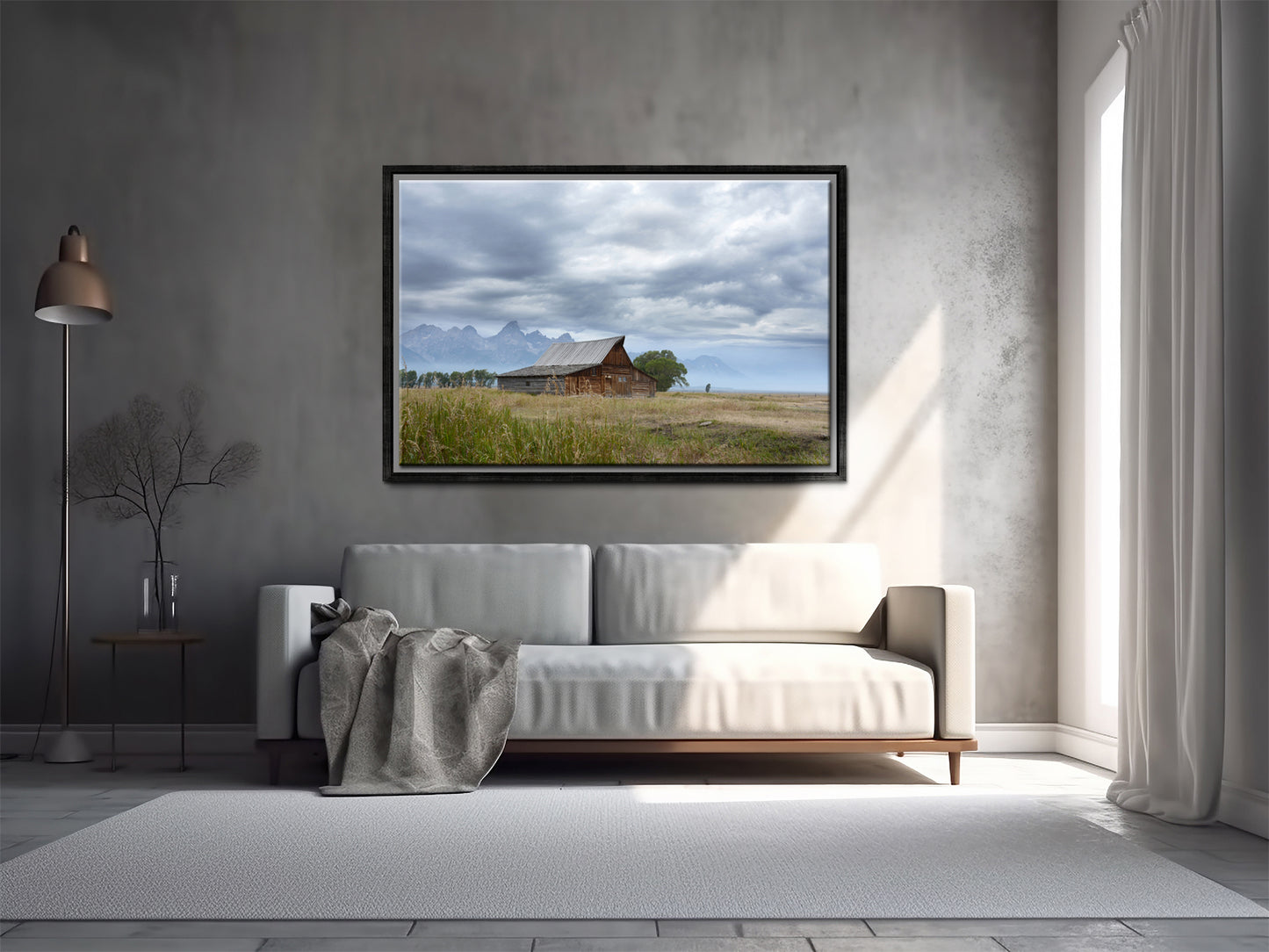 The Moulton Barn Among the Tetons-Fine Art Photography-Grand Tetons-John Moulton Barns