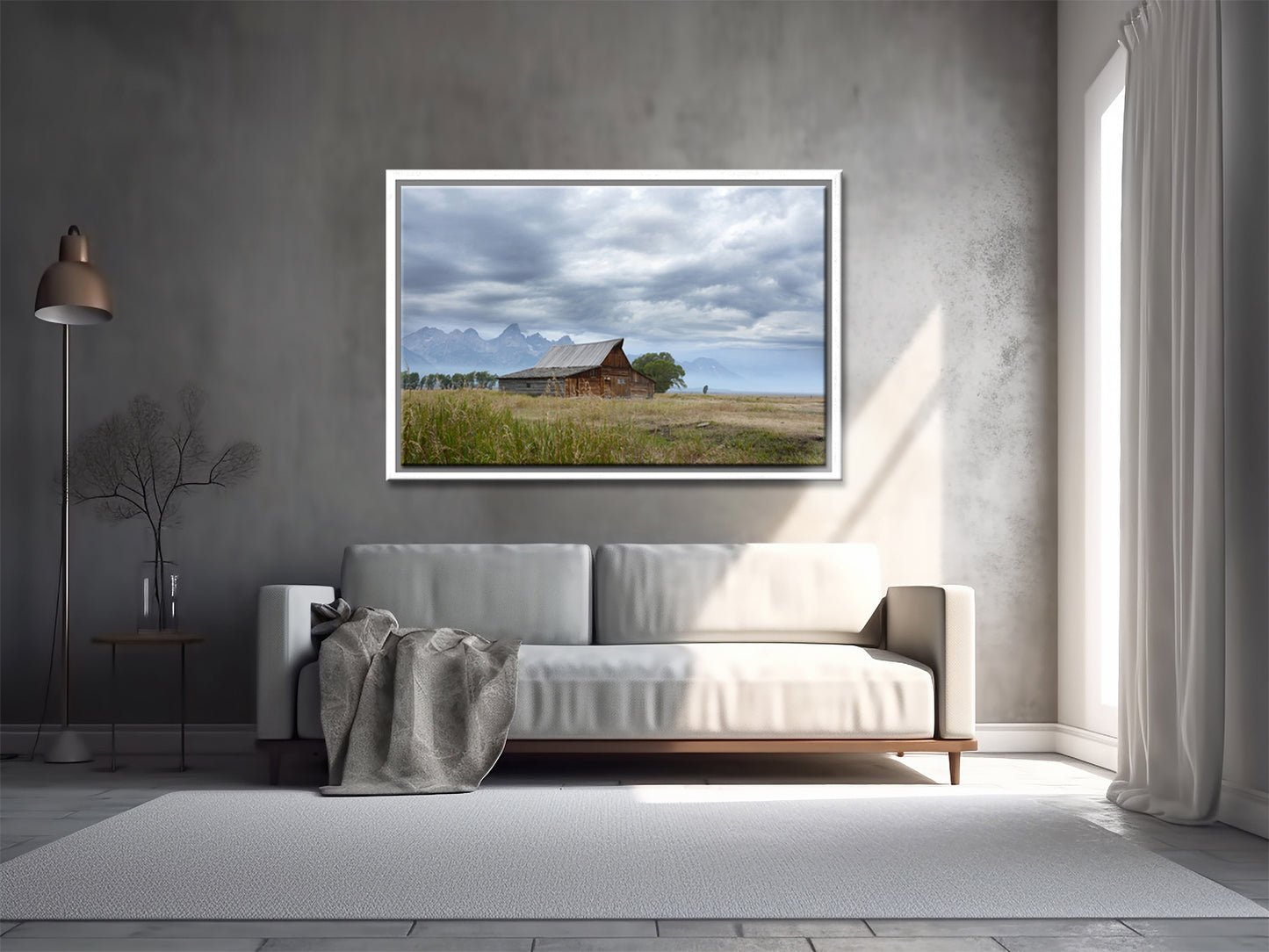 The Moulton Barn Among the Tetons-Fine Art Photography-Grand Tetons-John Moulton Barns