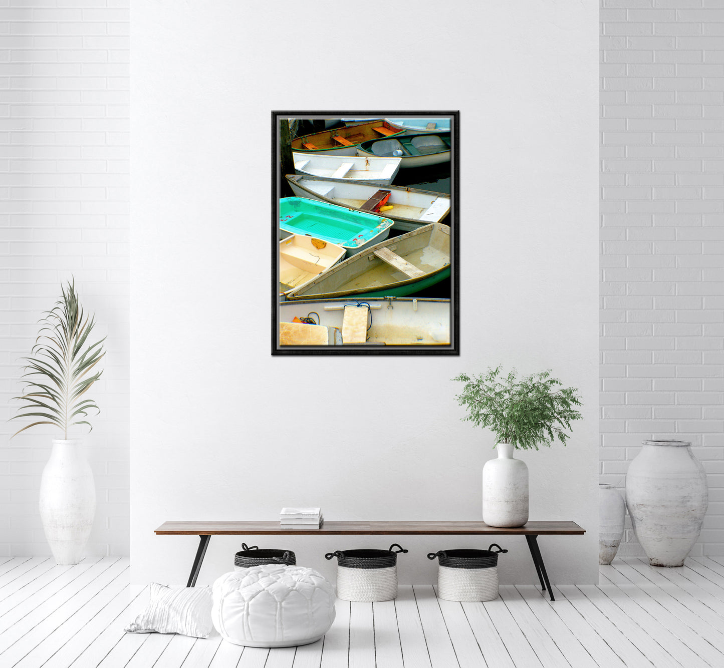A Crowd of Colors-Fine Art Photography-Old Boats