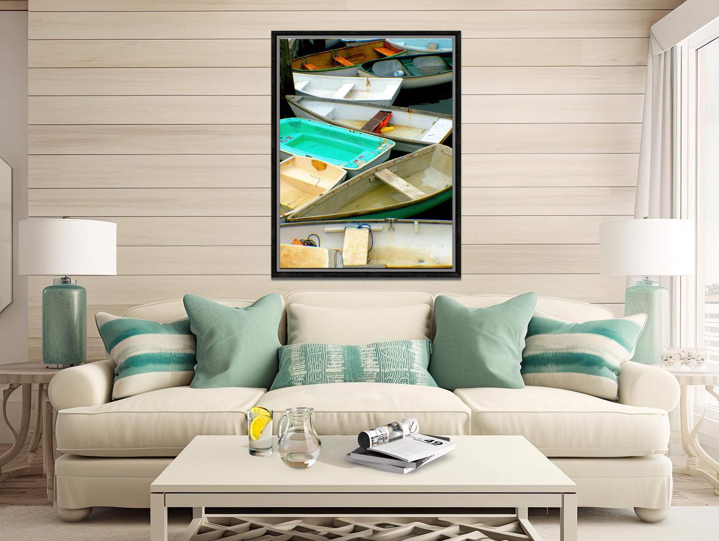 A Crowd of Colors-Fine Art Photography-Old Boats