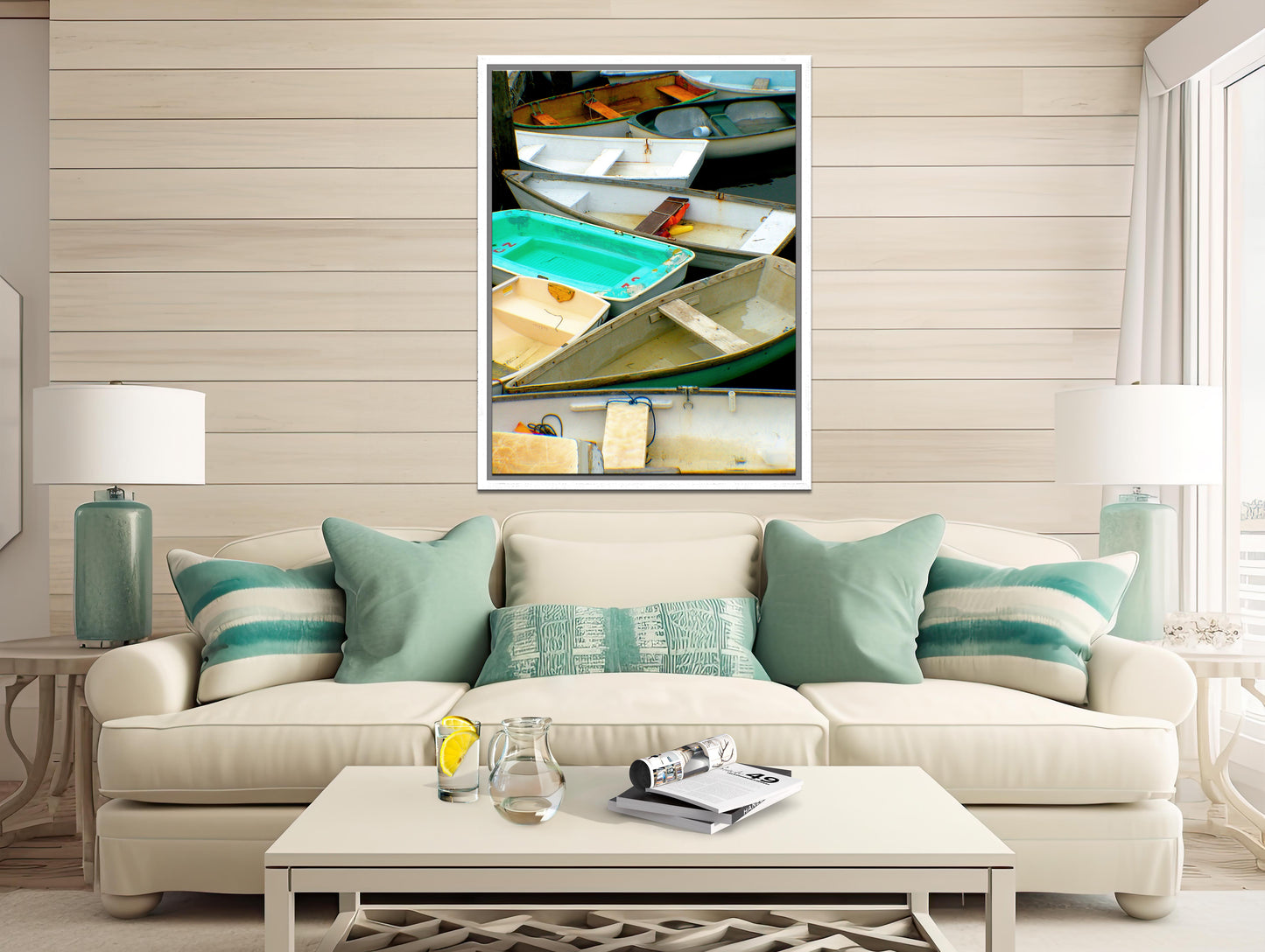 A Crowd of Colors-Fine Art Photography-Old Boats