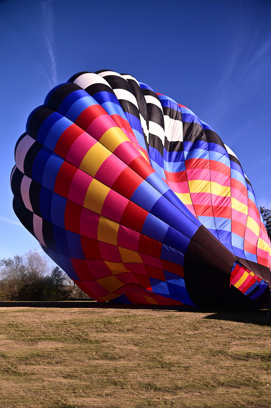 Before the Flight-Hot Air Balloon-Fine Art Photography-Framed Image