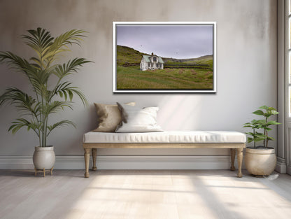 Beauty In the Abandoned-Fine Art Photography-An abandoned home in the Faroe Islands