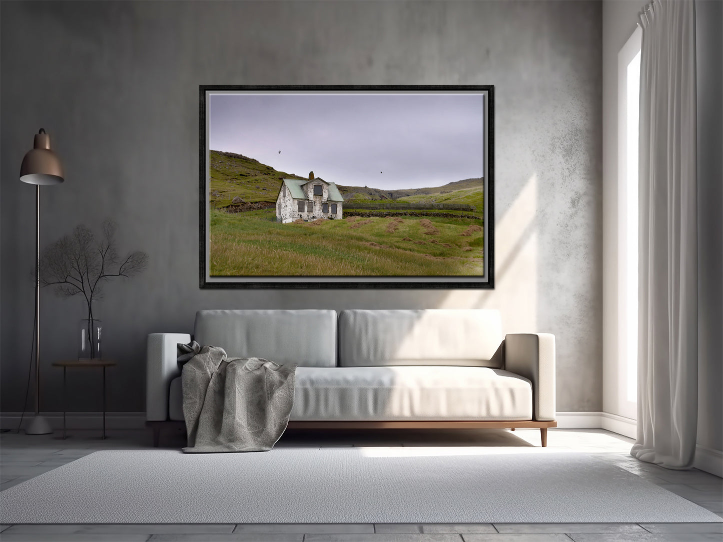 Beauty In the Abandoned-Fine Art Photography-An abandoned home in the Faroe Islands