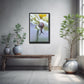Crawling Along the Garden-Fine Art Photography-Beautiful Brown Snail Upon a Cream Colored Flower