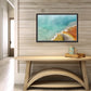 Beautiful, colorful, hot springs in Yellowstone. Framed Canvas wall art. Fine art photography by Kristen Olivares.