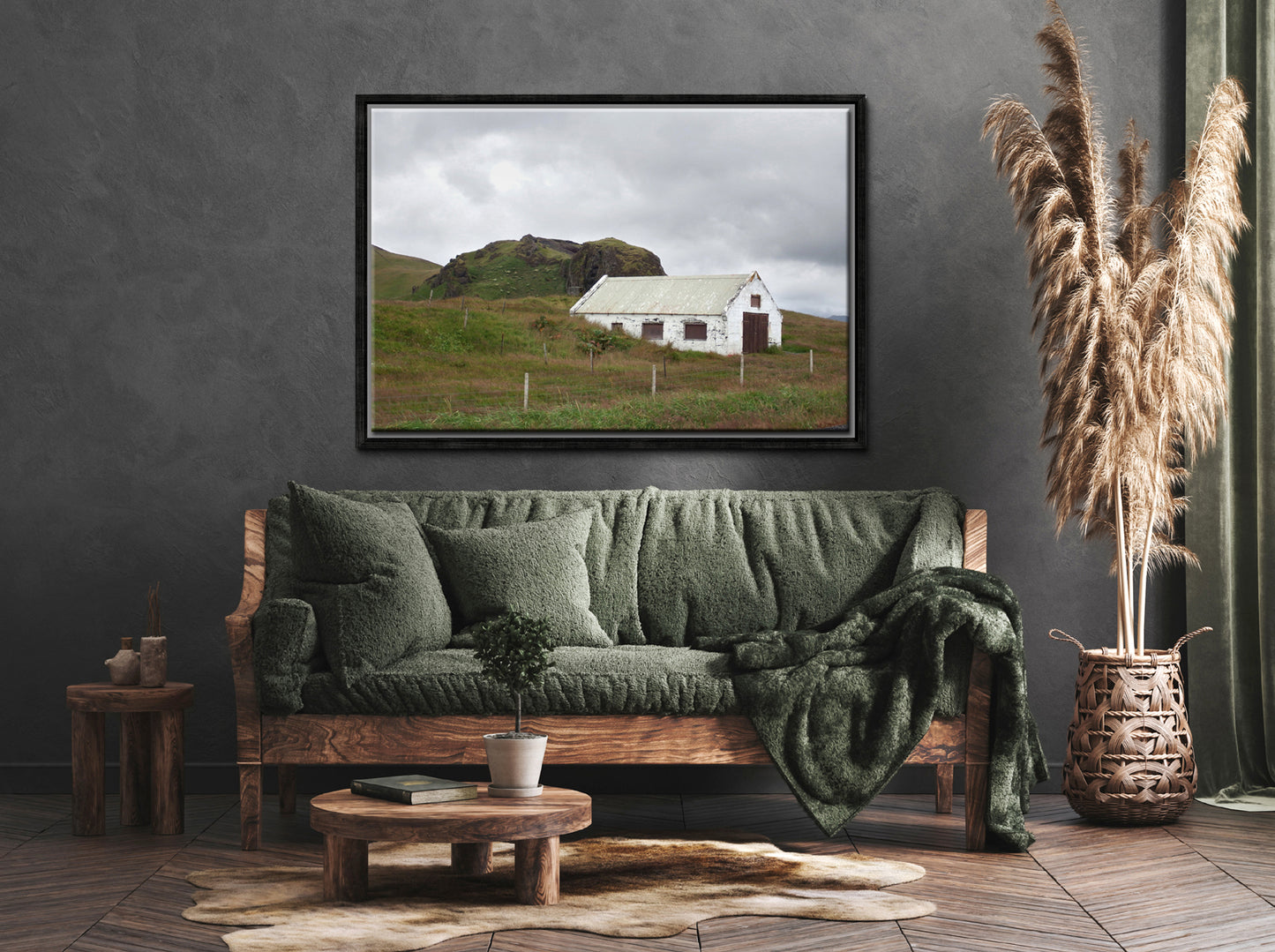 Iceland's Stormy Shack-Fine Art Photography-An Old Abandoned Barn in Iceland