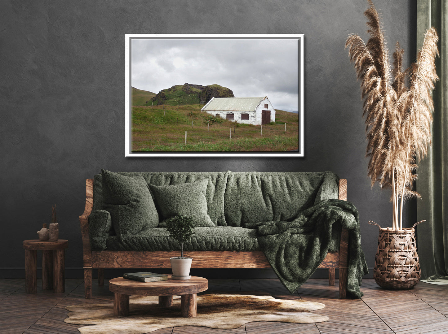 Iceland's Stormy Shack-Fine Art Photography-An Old Abandoned Barn in Iceland