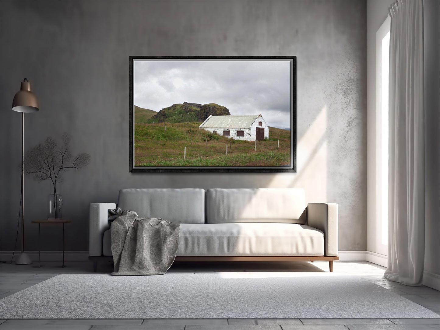 Iceland's Stormy Shack-Fine Art Photography-An Old Abandoned Barn in Iceland