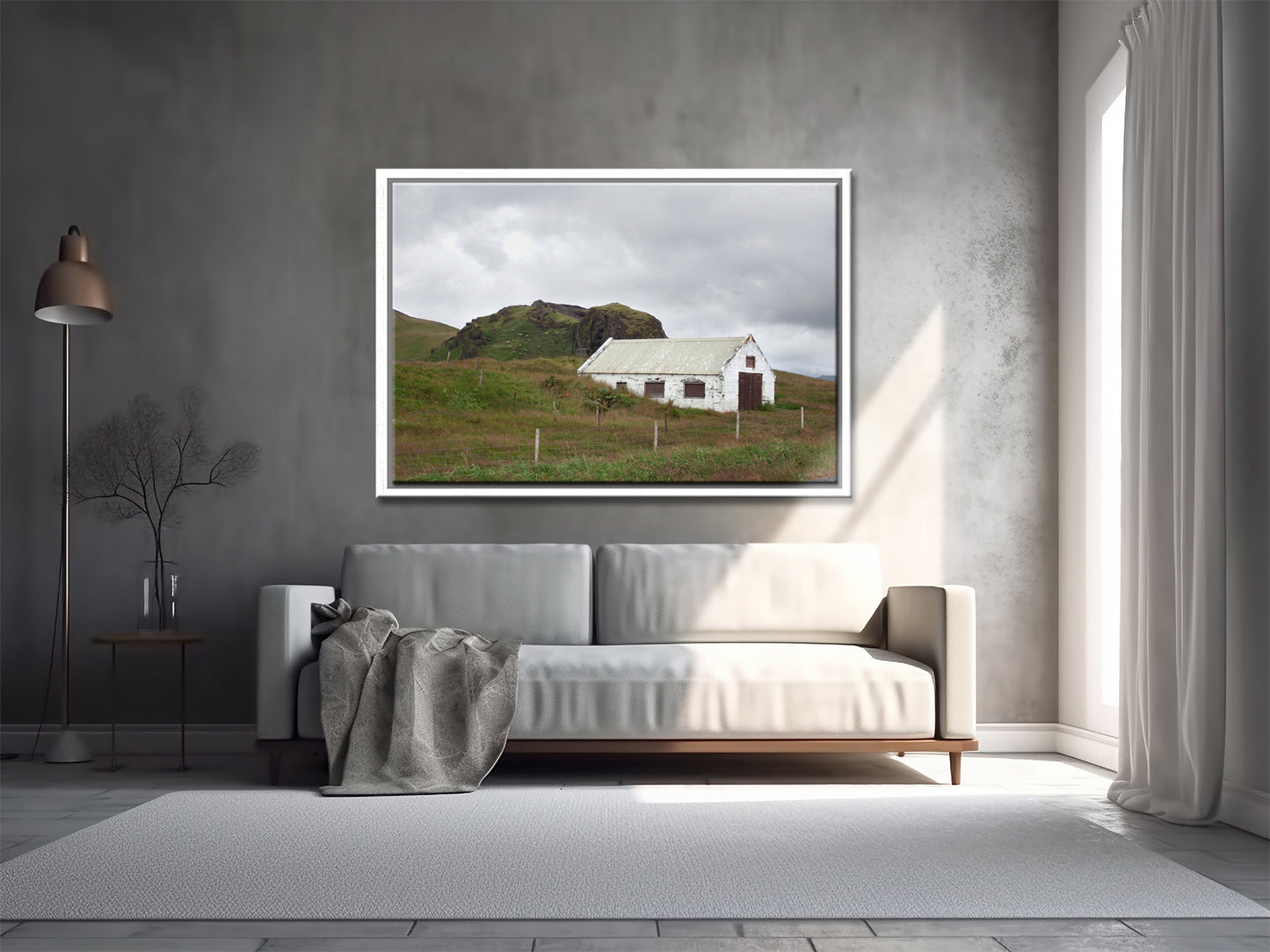 Iceland's Stormy Shack-Fine Art Photography-An Old Abandoned Barn in Iceland