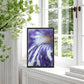 A beautiful look inside the Iris flower. Macro fine art photography. Canvas Wall Art by Kristen Olivares