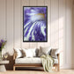 A beautiful look inside the Iris flower. Macro fine art photography. Canvas Wall Art by Kristen Olivares