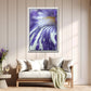 A beautiful look inside the Iris flower. Macro fine art photography. Canvas Wall Art by Kristen Olivares