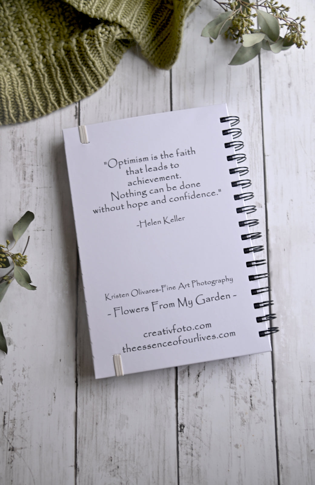Bright and beautiful photo of yellow Rapeseed flowers. Durable hardcover journal-200 lined pages- photo by Kristen Olivares.