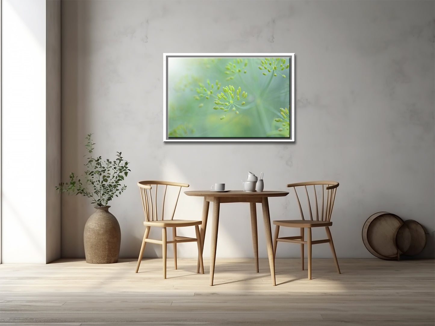 Little Dill Buds-Fine Art Photography-Bright Yellow Dill Flower Buds