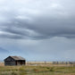 Little log cabin tucked away among the stunning Grand Teton mountains. Canvas Wall Art Framed Fine Art photography by Kristen Olivares.