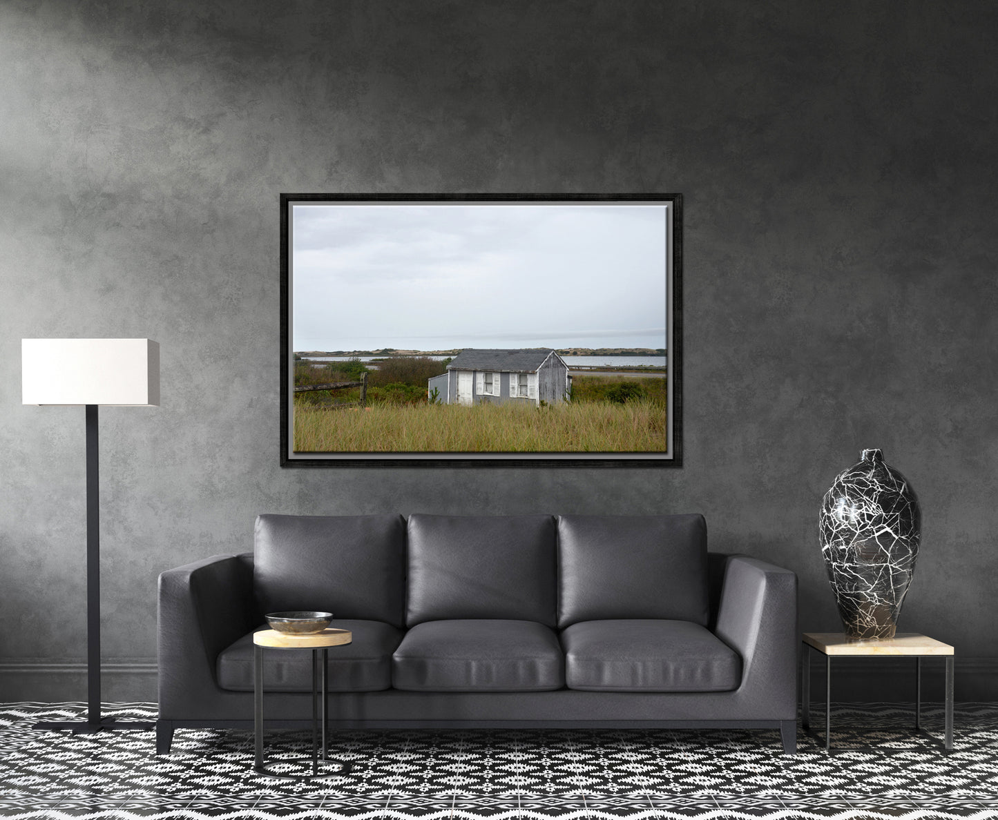 Beautiful old shack on Cape Cod-Massachusetts. Framed fine art photography by Kristen Olivares.