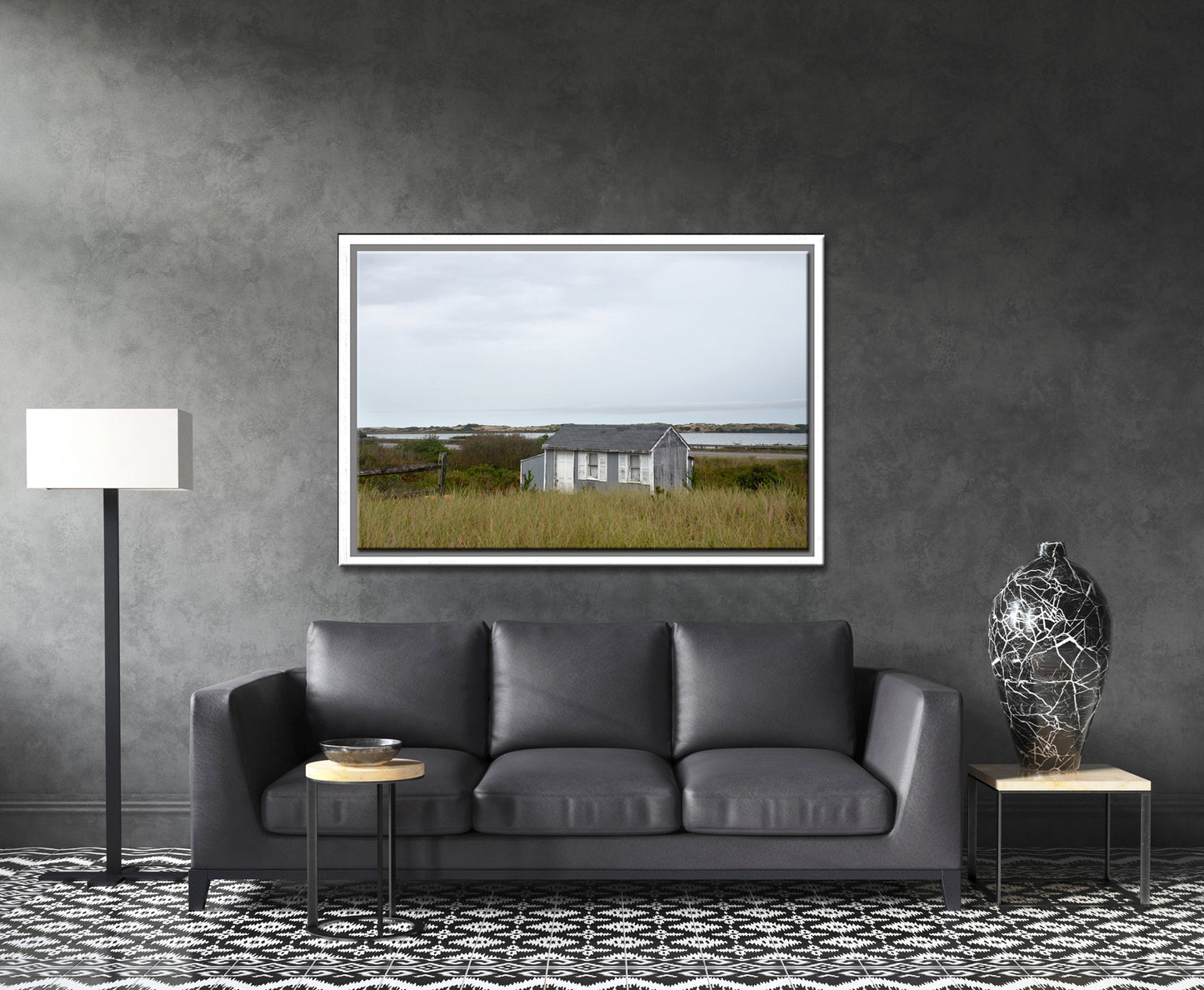 Beautiful old shack on Cape Cod-Massachusetts. Framed fine art photography by Kristen Olivares.