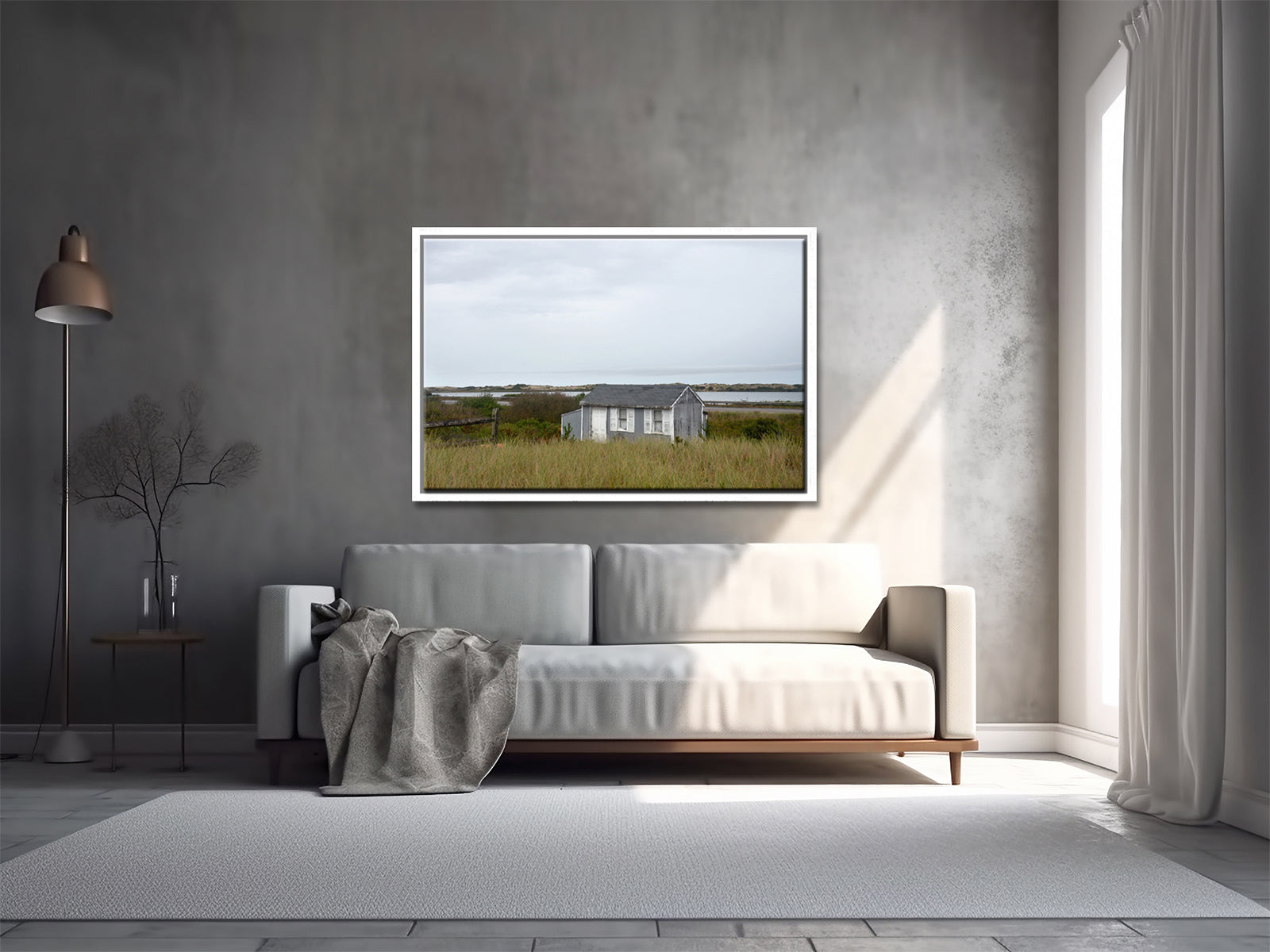 Beautiful old shack on Cape Cod-Massachusetts. Framed fine art photography by Kristen Olivares.