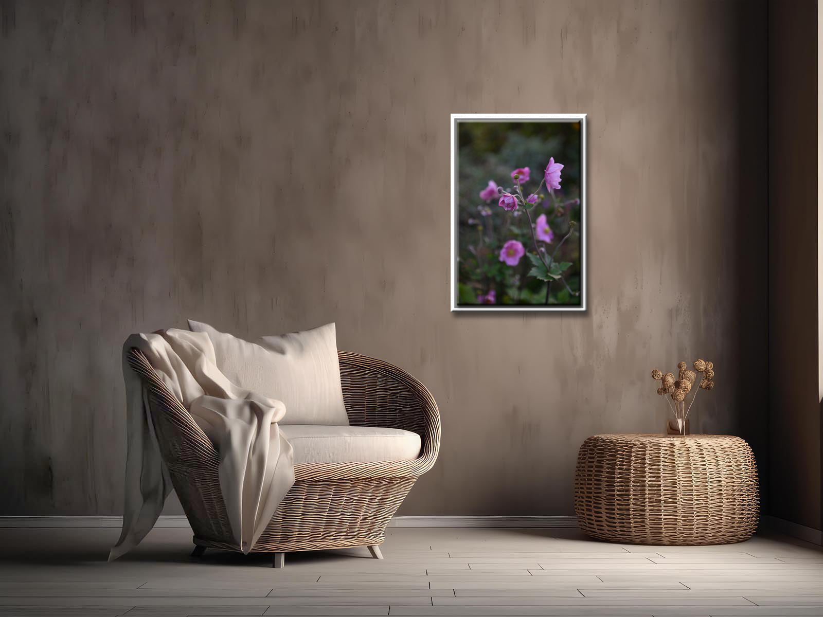 Beautiful Wild Irish Roses. Canvas wall art by Kristen Olivares 