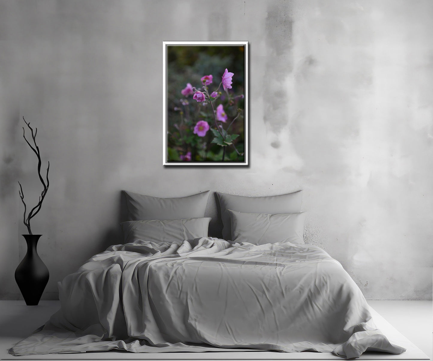 Beautiful Wild Irish Roses. Canvas wall art by Kristen Olivares 