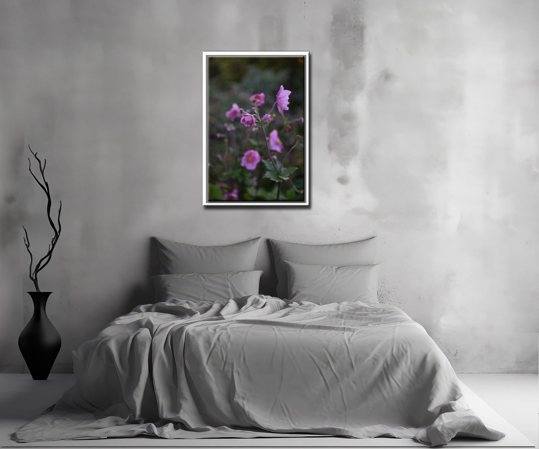Beautiful Wild Irish Roses. Canvas wall art by Kristen Olivares 