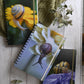 Set of 3-Hardcover-Spiral-200 Page-Lined Journal-Snails