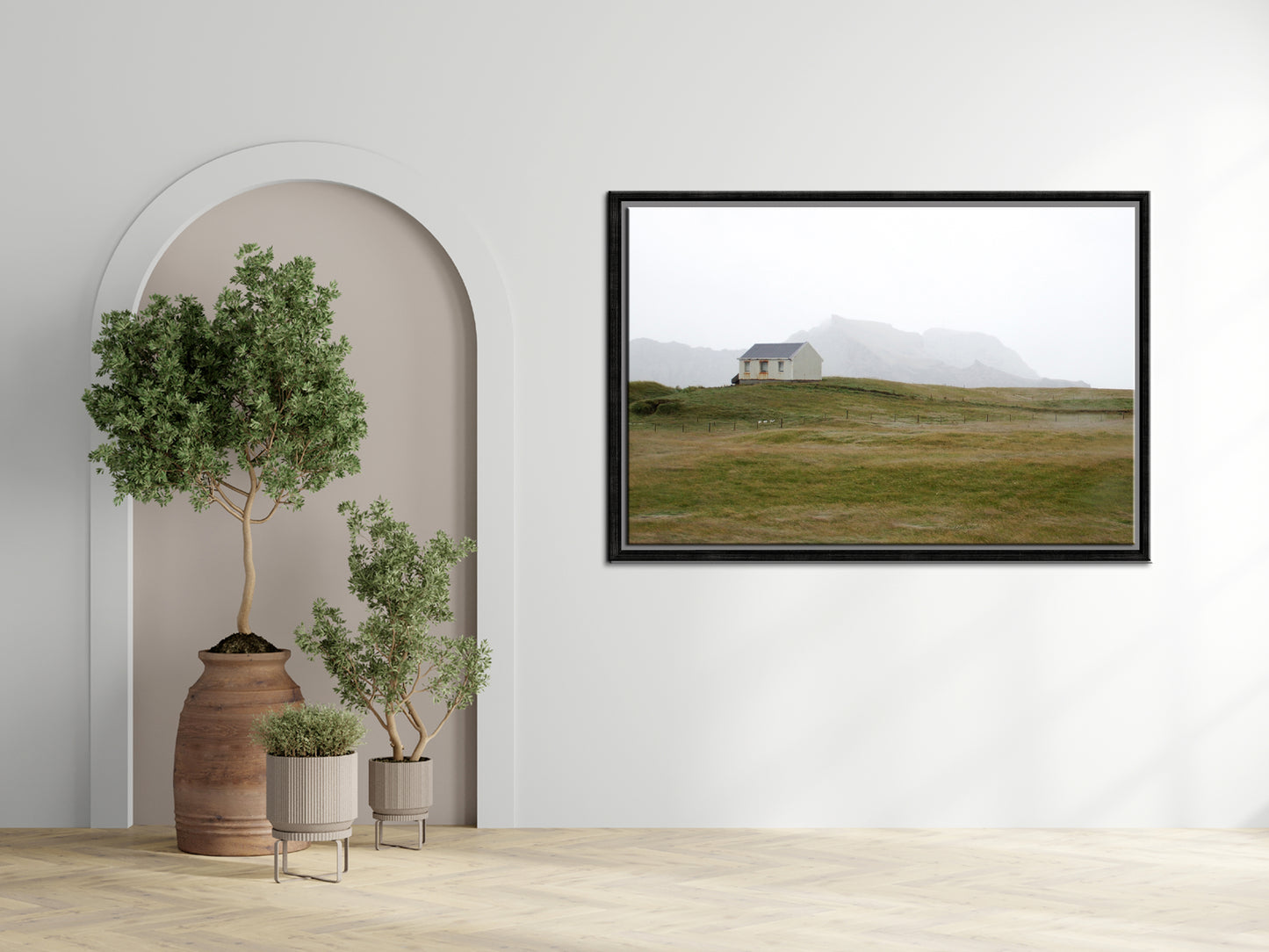 Set On the Coast-Fine Art Photography-Little House on the Coast of Iceland