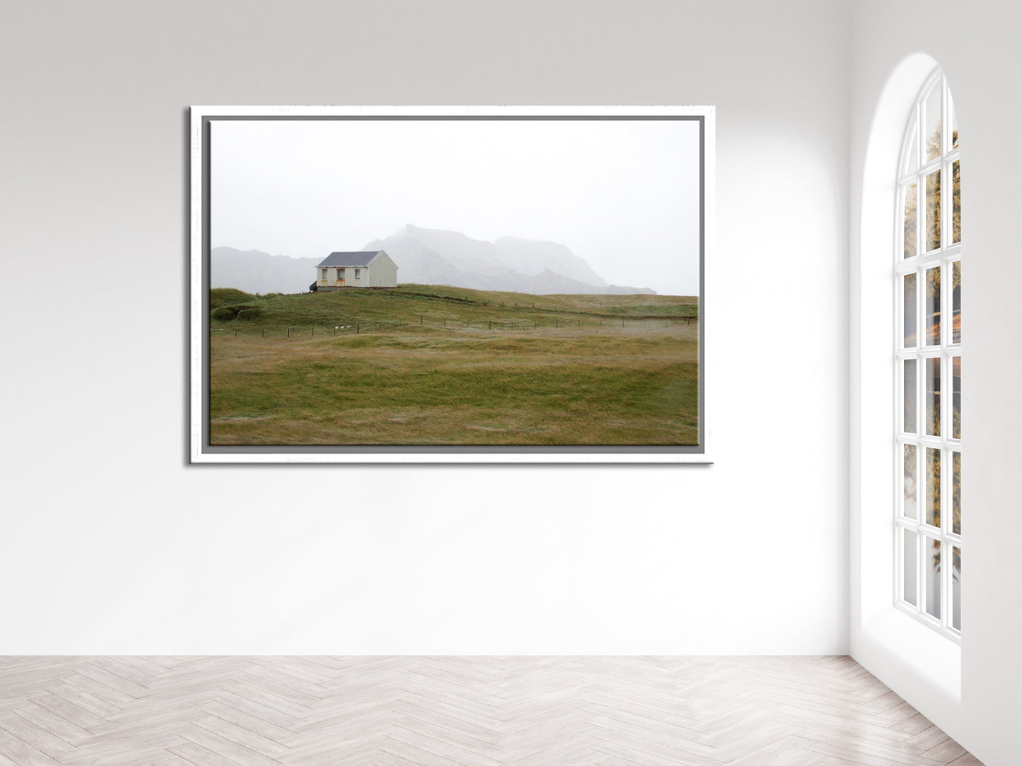 Set On the Coast-Fine Art Photography-Little House on the Coast of Iceland