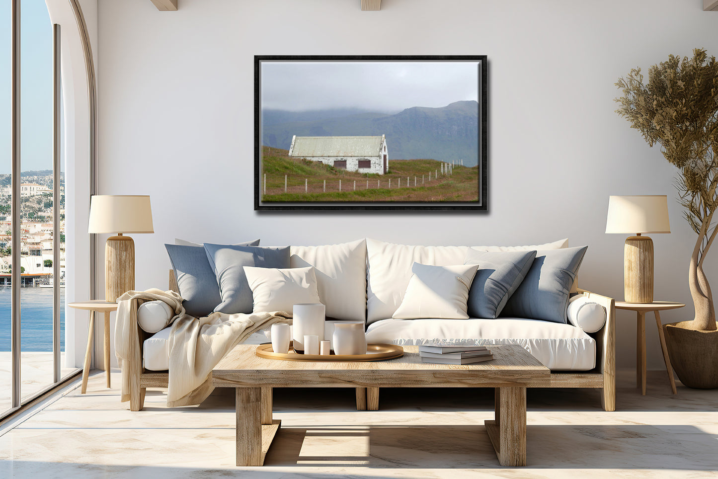 Shack In The Storm-Fine Art Photography-Old Shack on the Desolate Lands of Iceland