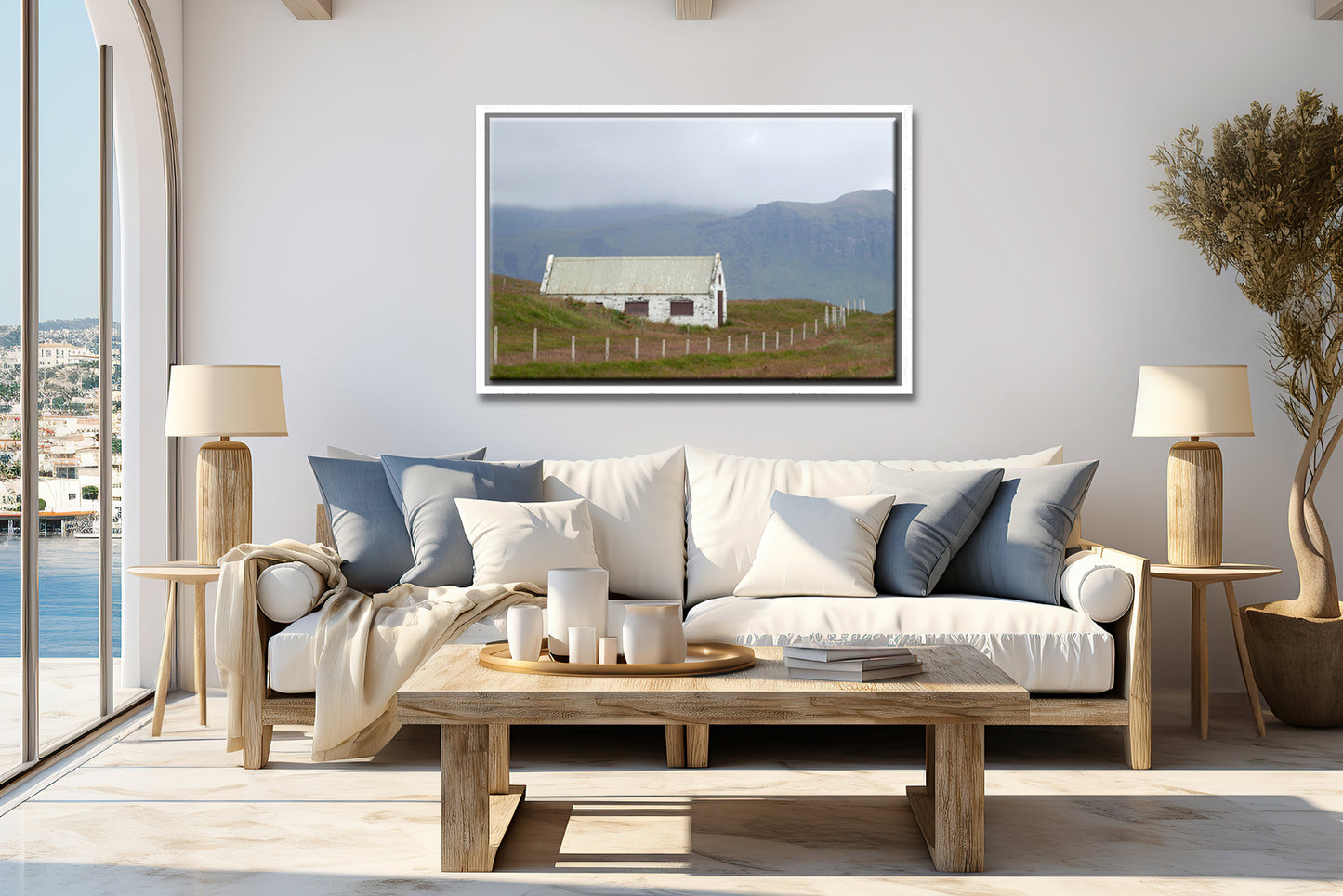 Shack In The Storm-Fine Art Photography-Old Shack on the Desolate Lands of Iceland